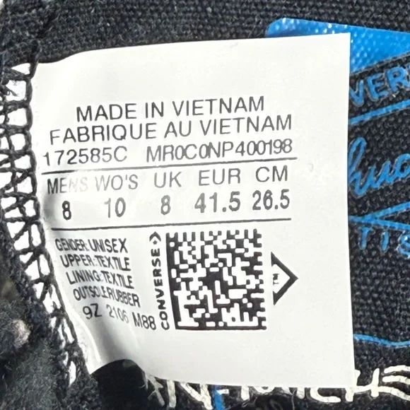 Converse Chuck Taylor All Star 70 Hi Basquiat Kings Of Egypt LII Size M8 W10 - Picture 12 of 12